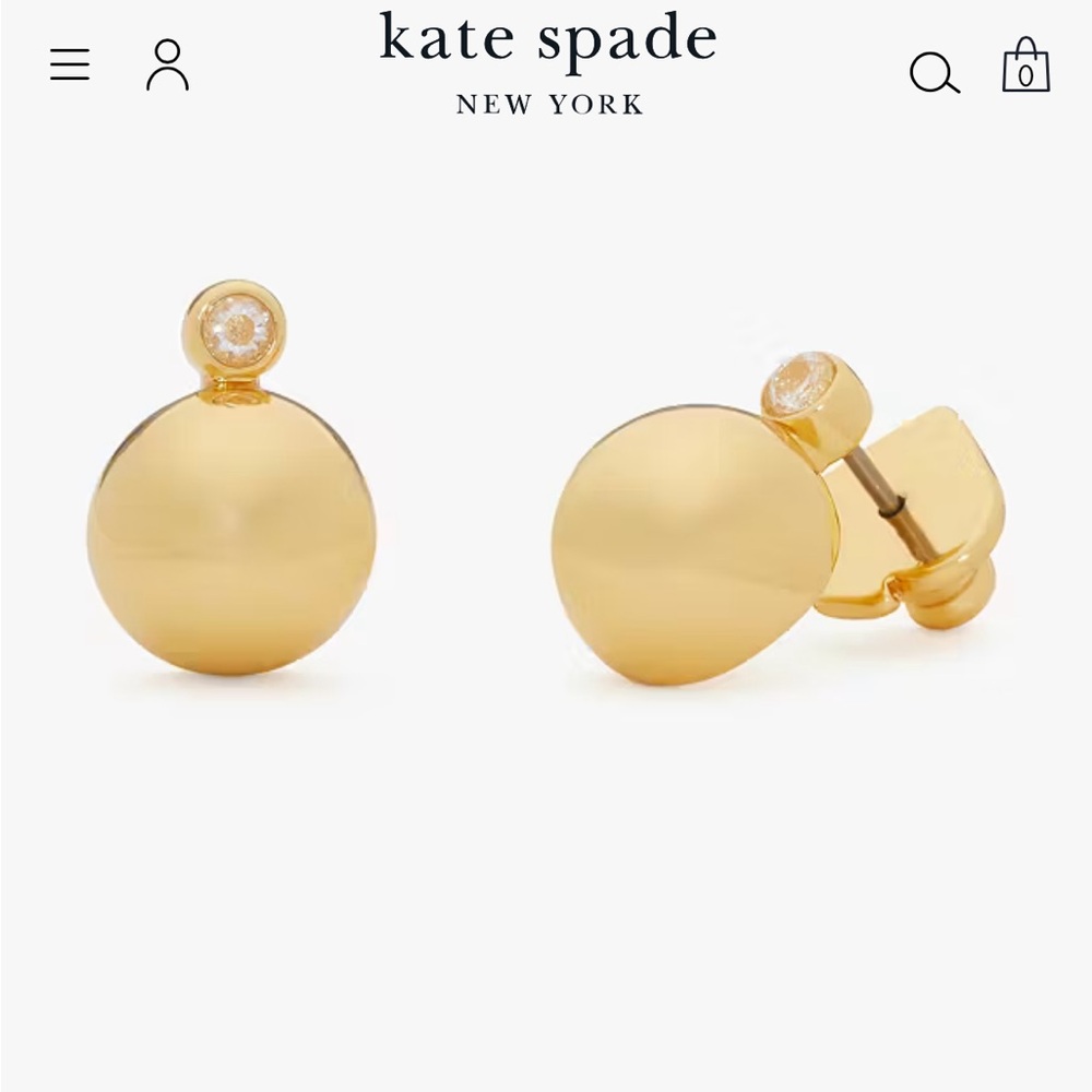Kate Spade NEW Have A Ball Studs